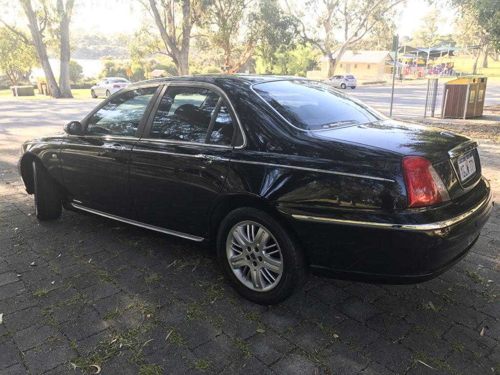 2001 Rover Sedan Perth Limo Hire Limousines and Classic Car Hire Wedding Car Hire Fremantle