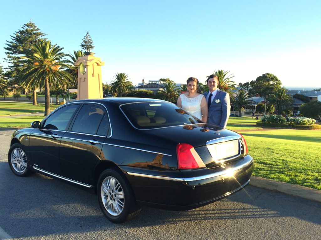 2001 Rover Sedan Perth Limo Hire Limousines and Classic Car Hire Wedding Car Hire Fremantle